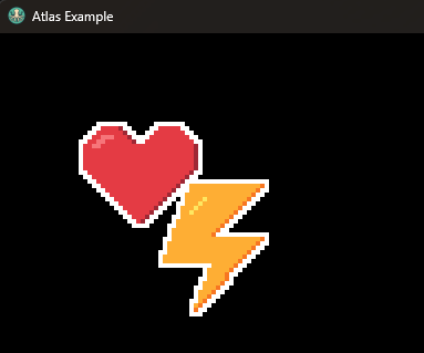 Two textures drawn, one with transformations applied